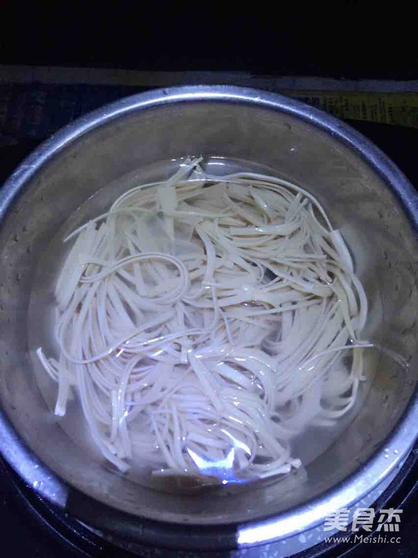 凉拌三丝的做法