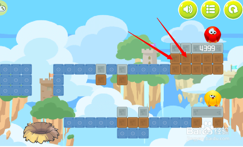 小游戏泡泡鸟历险记4第7关