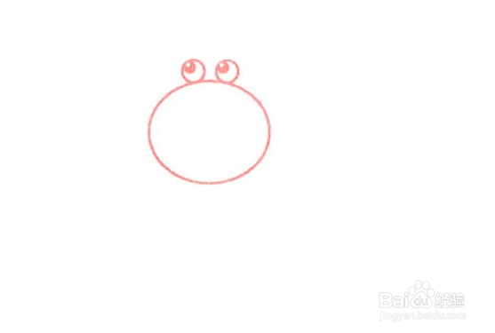 螃蟹简笔画分步图第二种画法