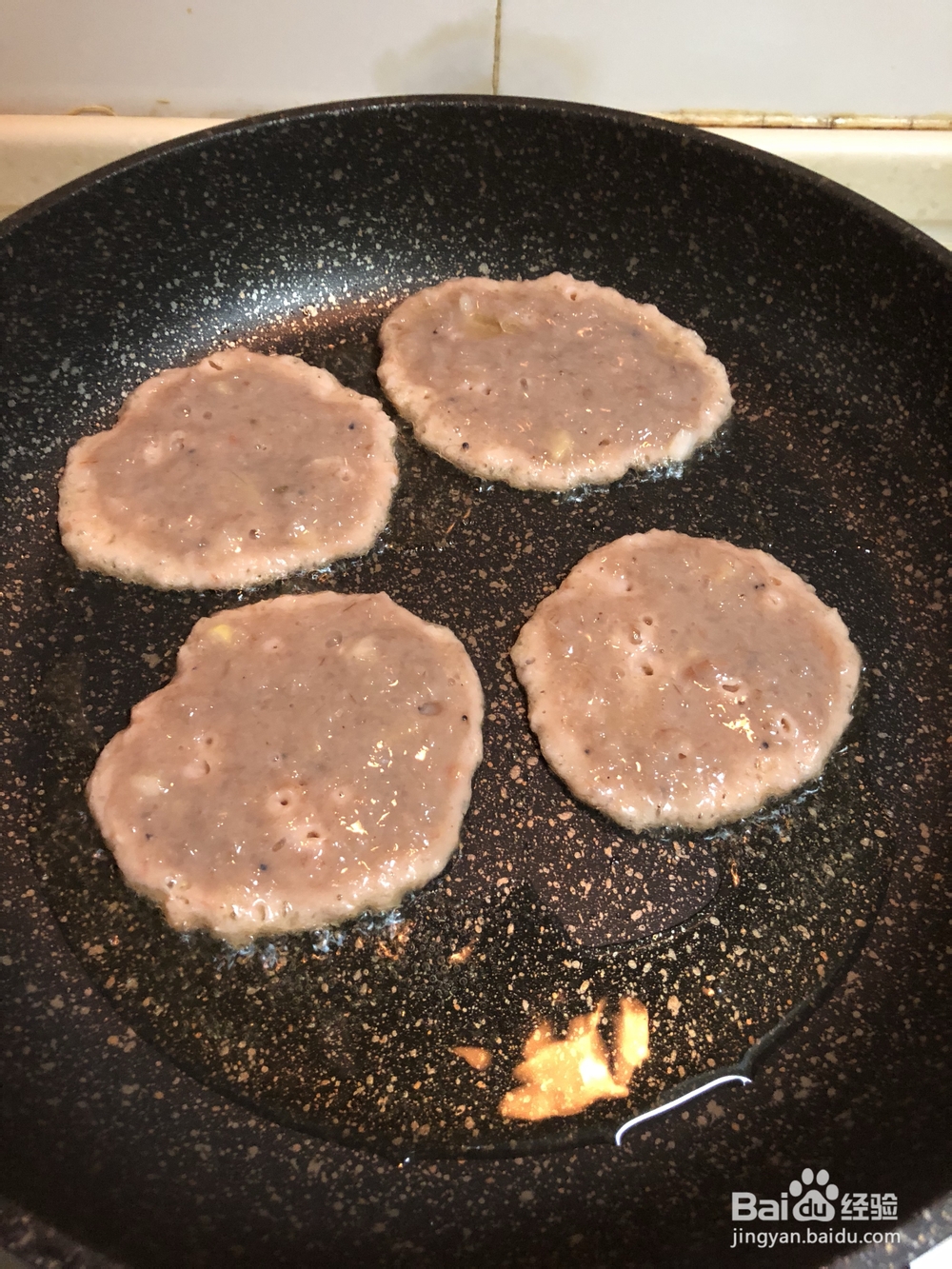 海鲜美食-小海虾饼的做法