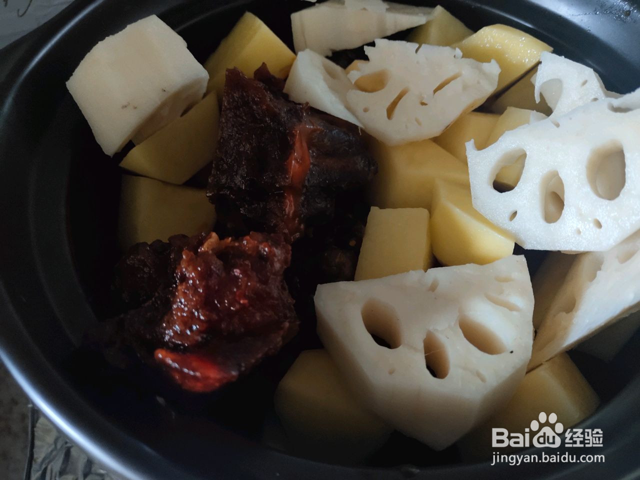 红烧什锦牛尾的做法