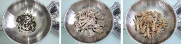 豆豉凤爪排骨煲