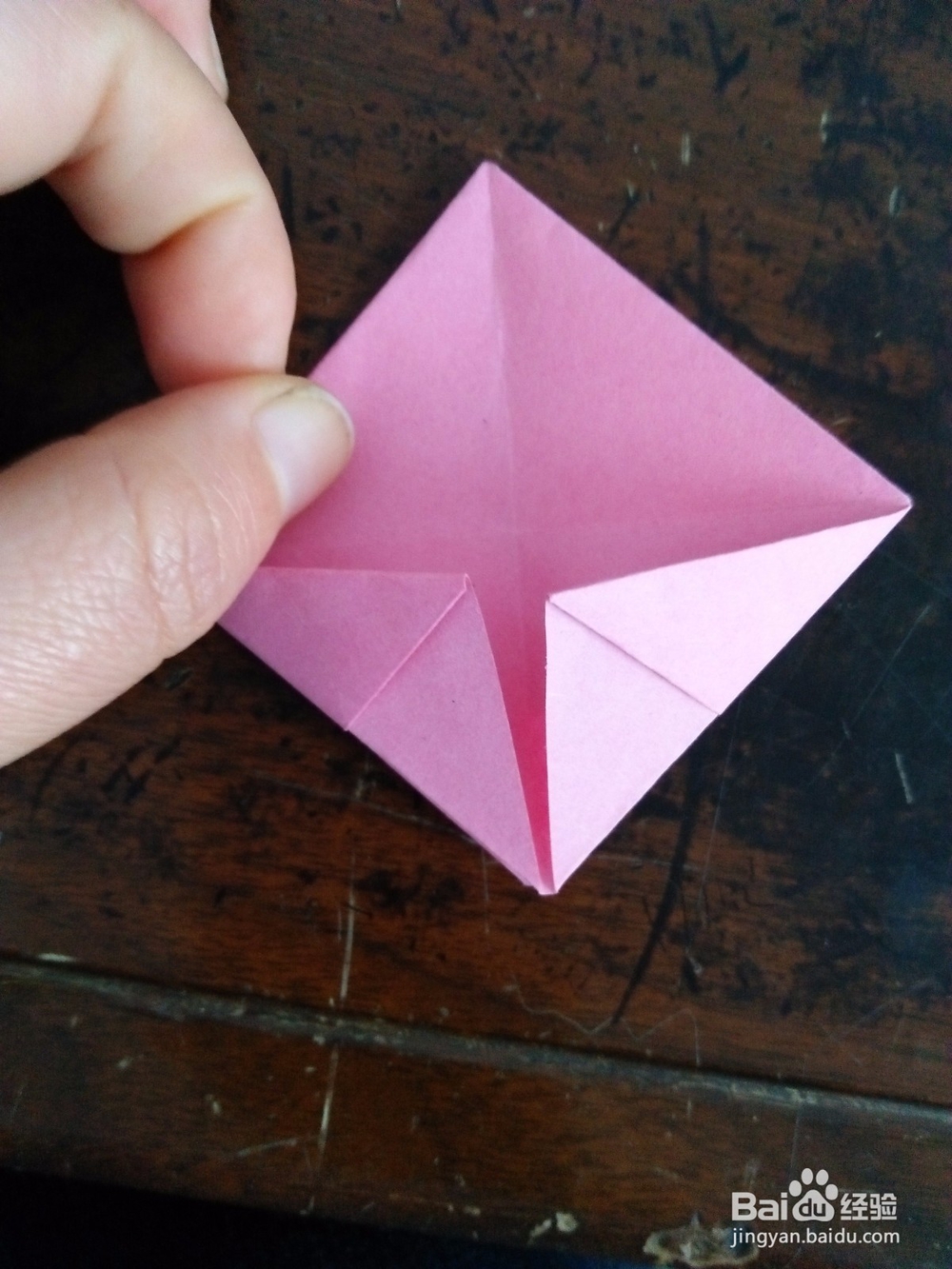 简单的钻石玫瑰折纸怎么折