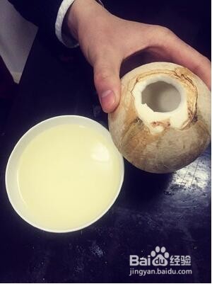 椰汁双皮奶的做法