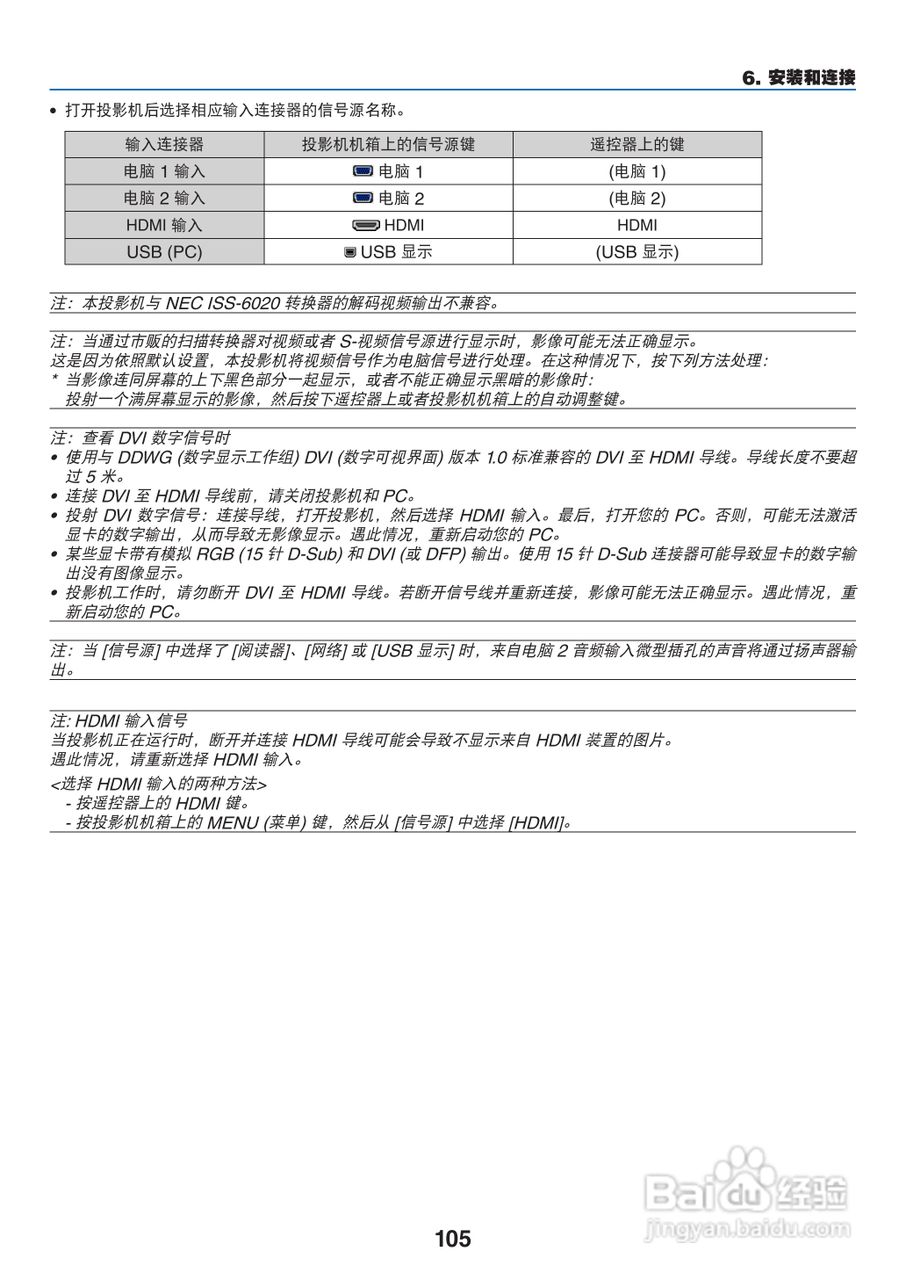 NEC NP-M300X+投影机使用说明书:[12]