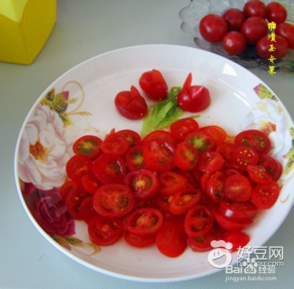 糖渍圣女果的制作方法