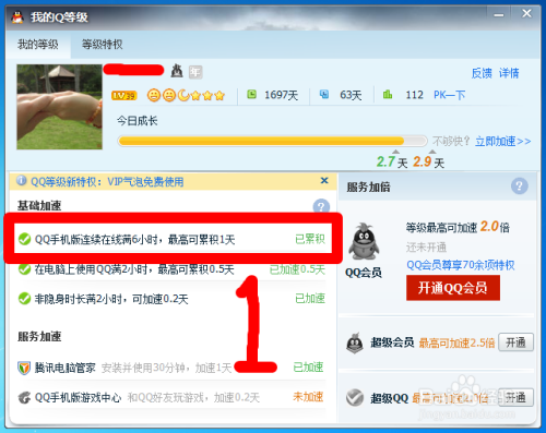 QQ等级如何加速