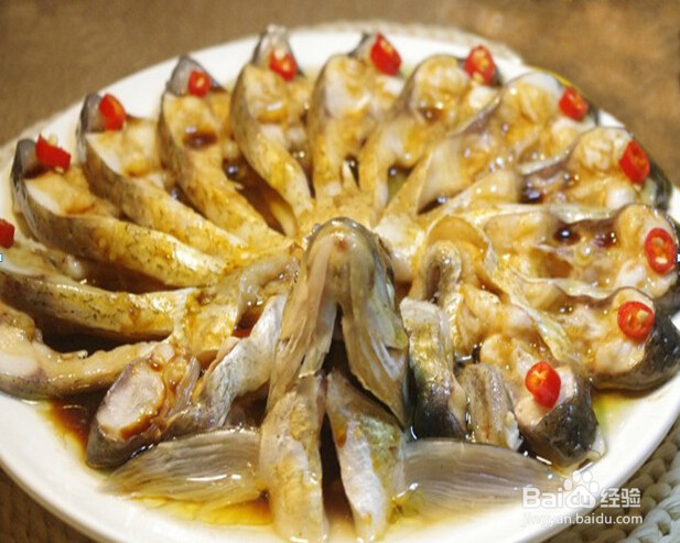 孔雀开屏清蒸鱼