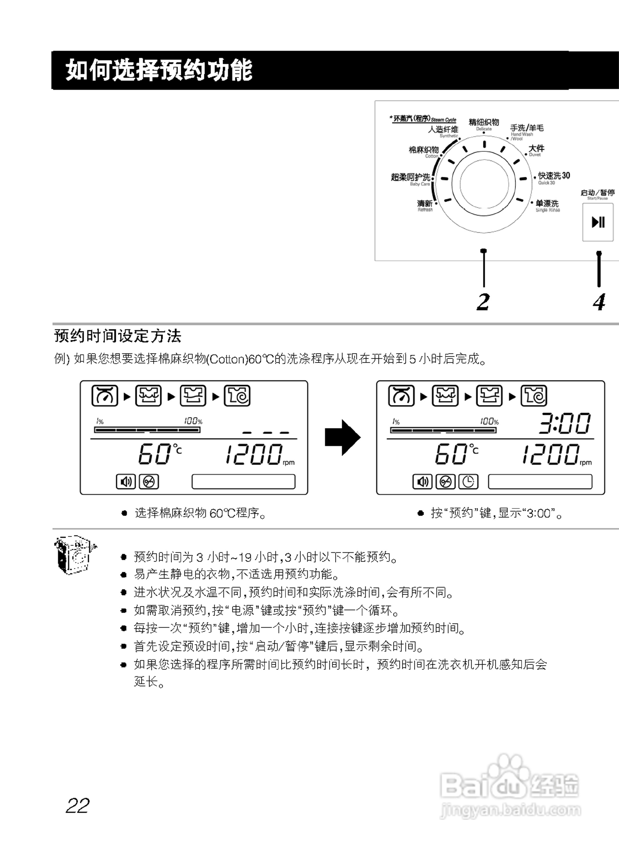 LG WD-A12195D洗衣机使用说明书:[3]