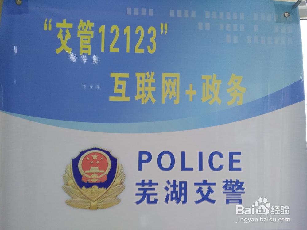 芜湖交管12123互联网政务系统登录指南