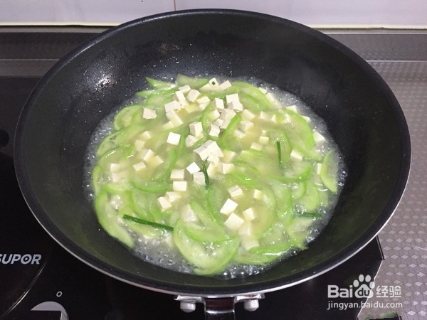 丝瓜豆腐汤的做法