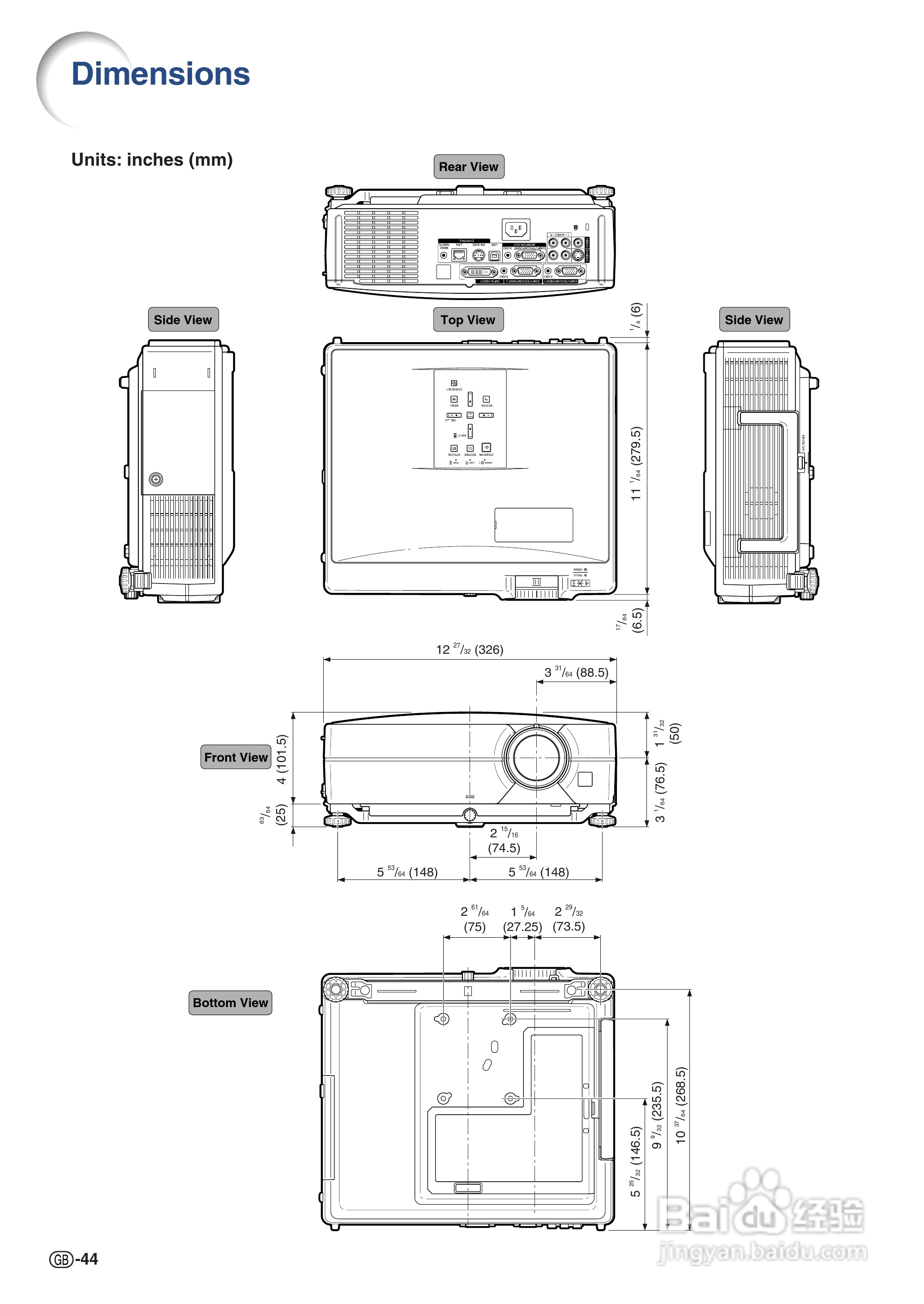 夏普SHARP XG-C330X投影机使用说明书:[5]