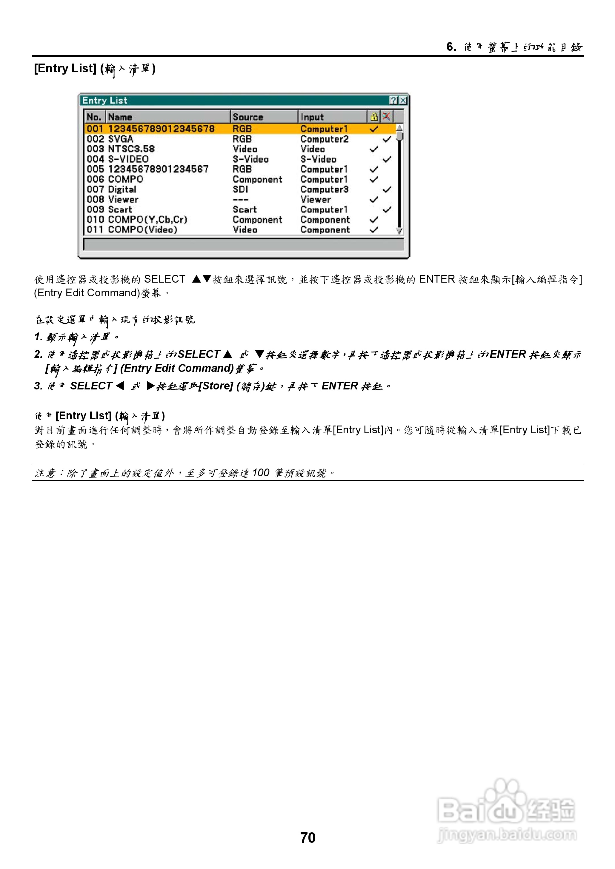 NEC NP2000/NP1000投影机使用手册:[8]