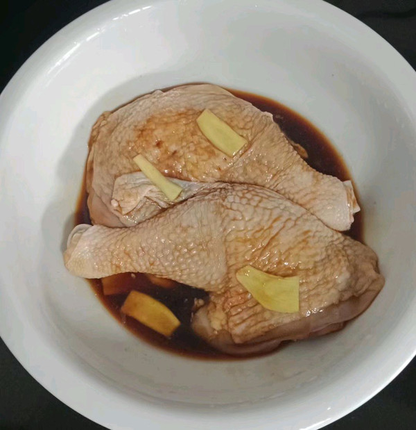 电饭煲柠檬鸡腿