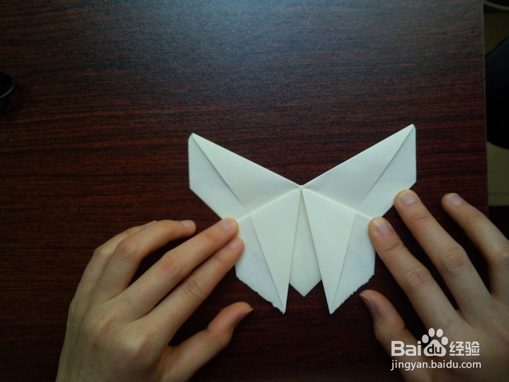 蝴蝶折纸技巧