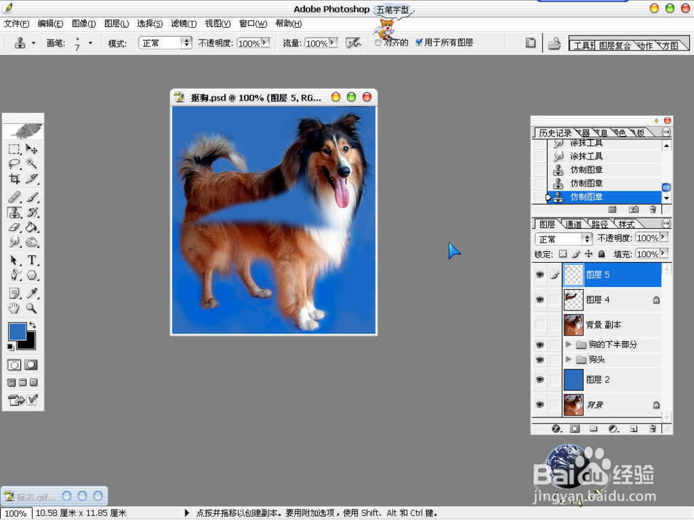 ps怎样抠毛发动物和头发3种方法