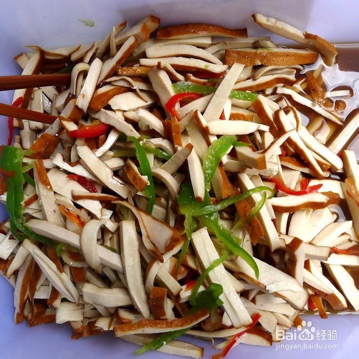 亲手教你做辣味香干