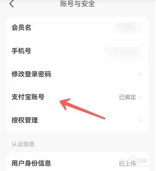 闲鱼软件如何更换绑定的支付宝