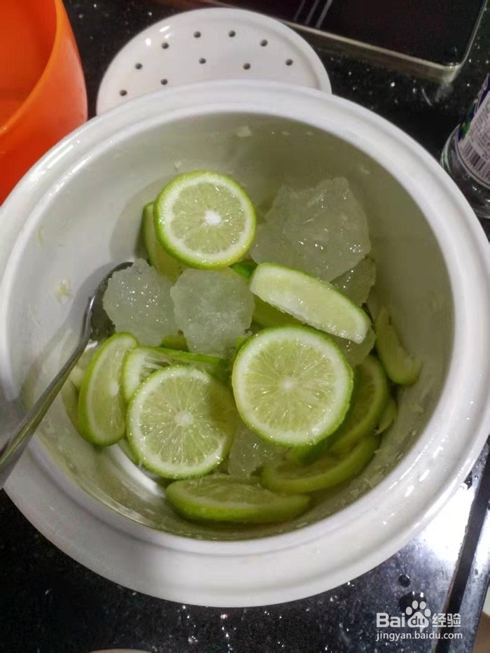 冰糖柠檬膏的简易制作