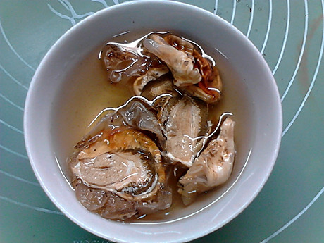 松茸菌菇粽子粥