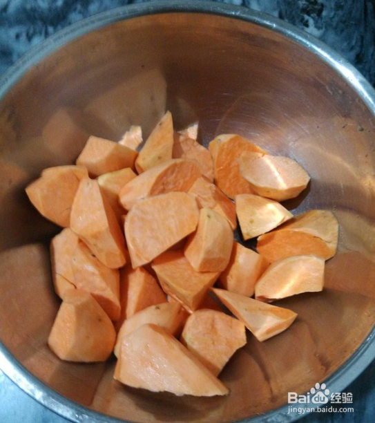 如何制作羔烧番薯