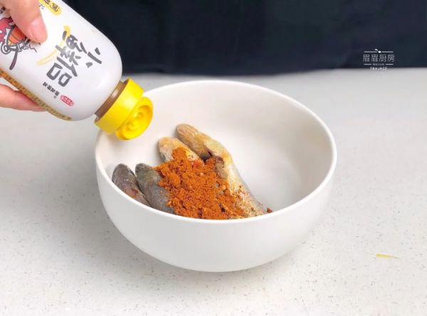 空气炸锅烤小黄鱼