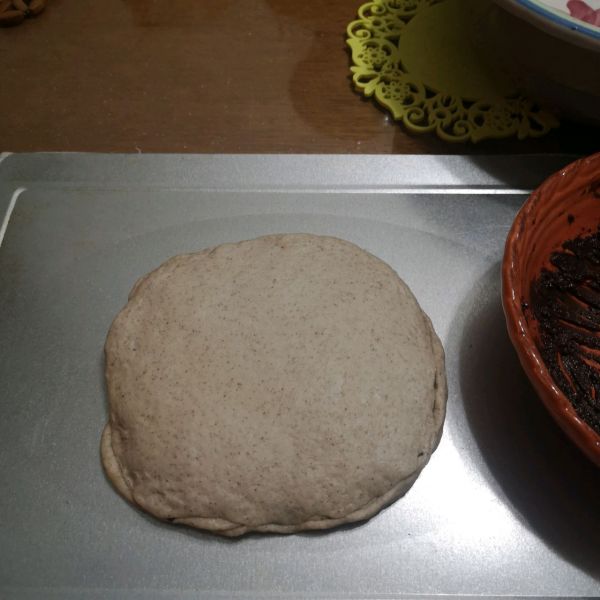 巧克力奶油奶酪圣诞雪花面包