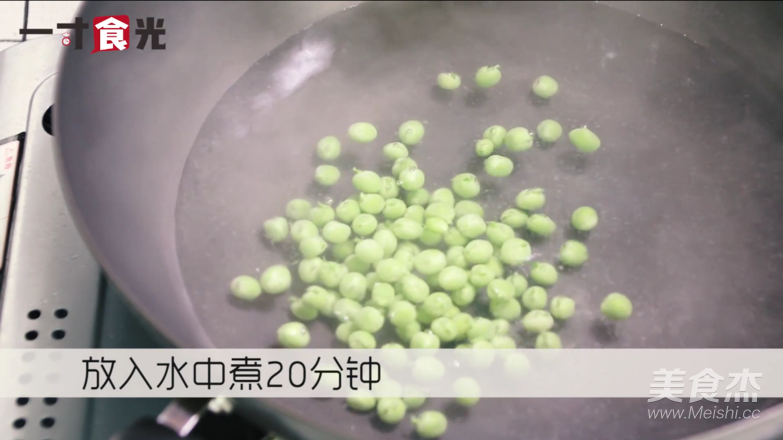 奶香豌豆羹的做法