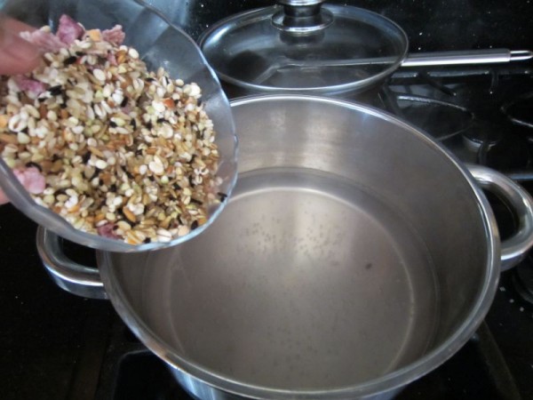 五谷苹果粥真给力