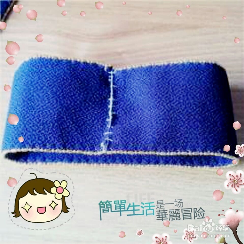 手工发夹~~毛呢蝴蝶结