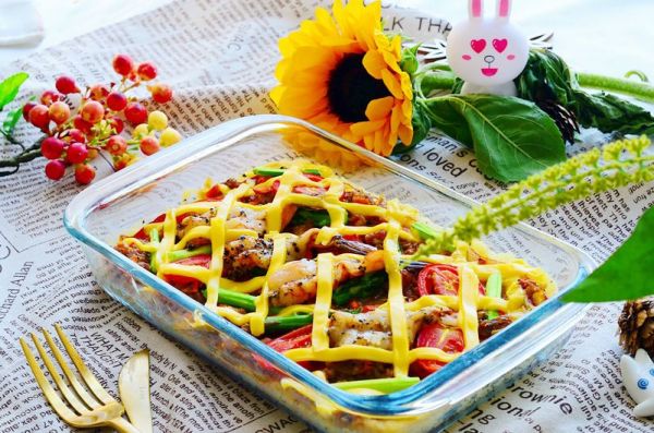 芝士焗千层牛肉土豆泥