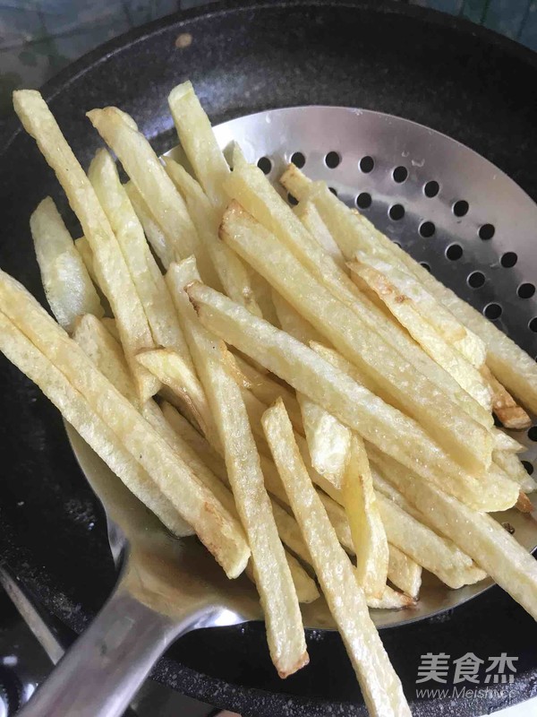 自制薯条的做法