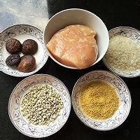 香菇薏米滑鸡粥