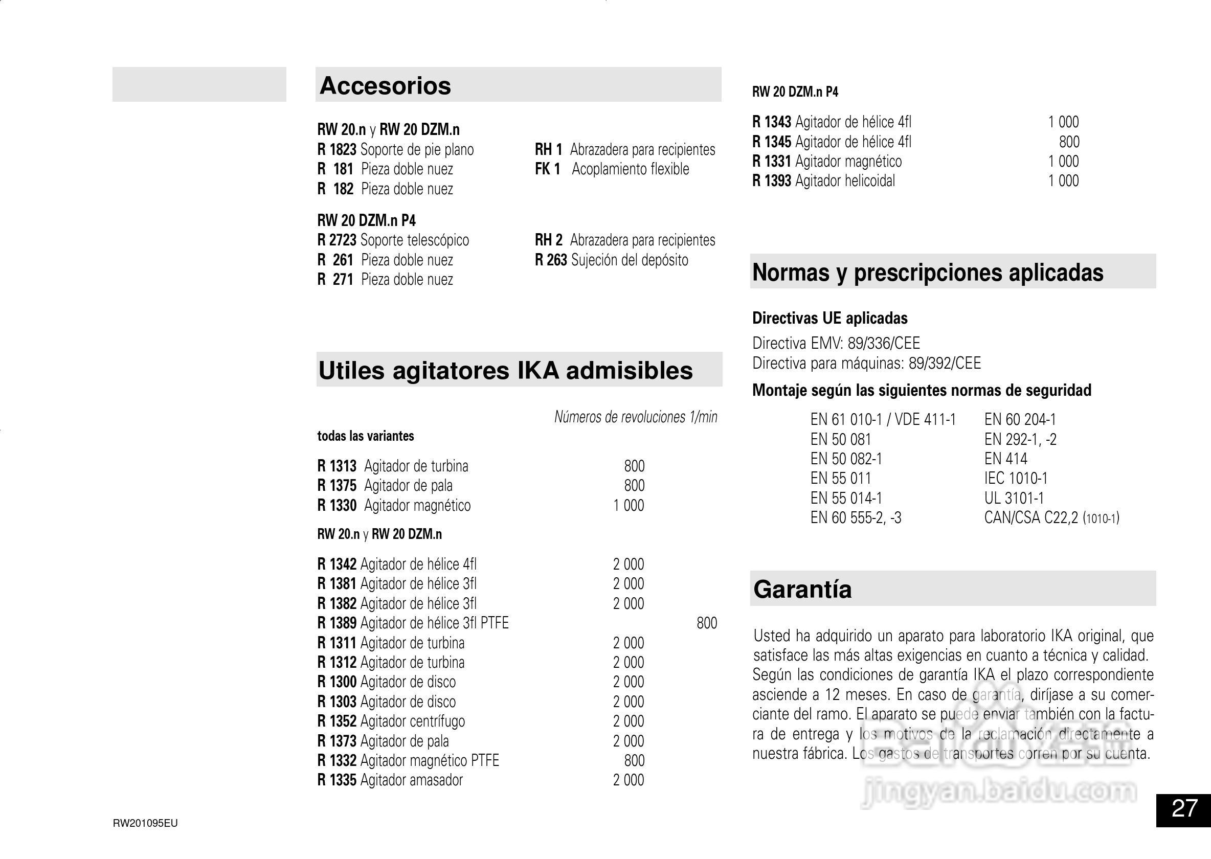 IKA RW 20 DZM.n 顶置式机械搅拌器使用说明书:[3]