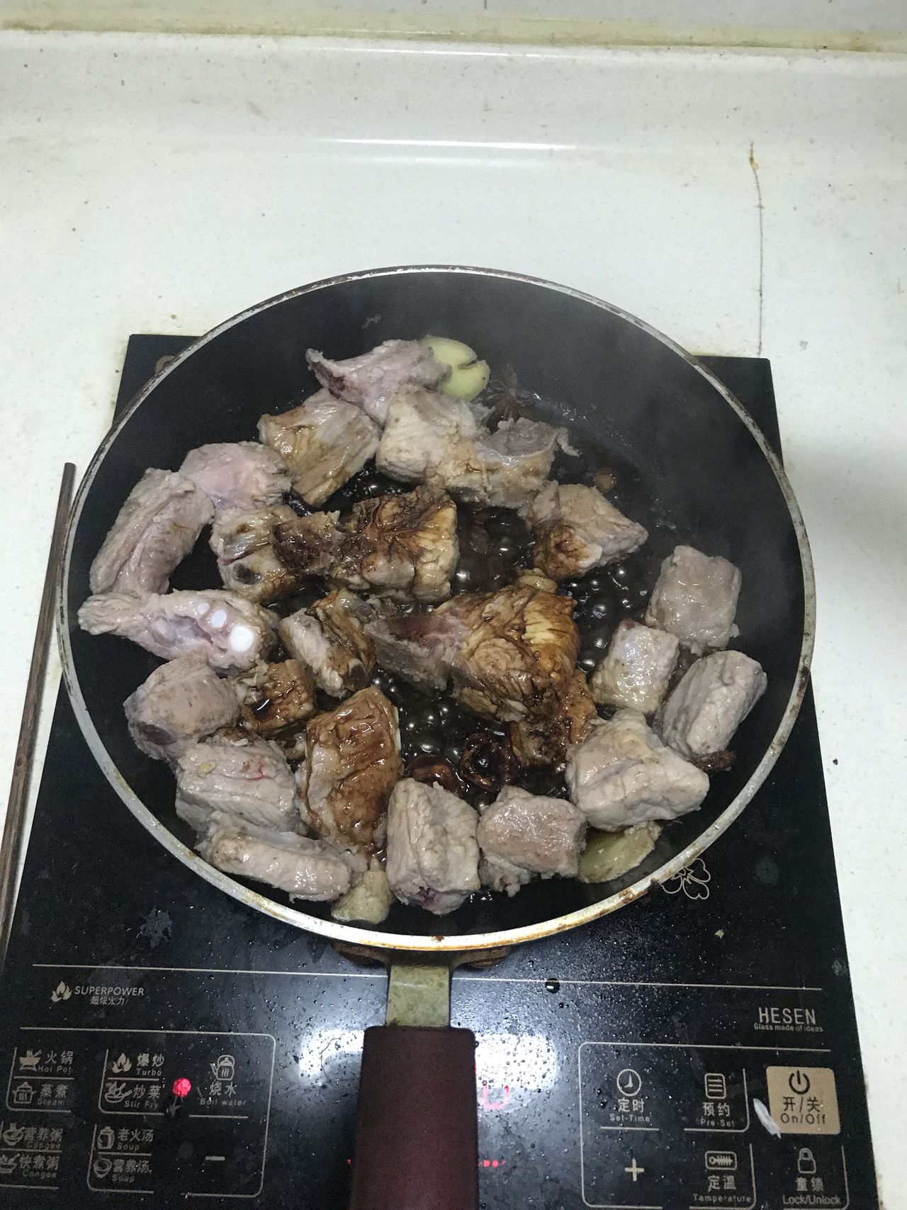 手把手教会你排骨玉米豆角炖的做法