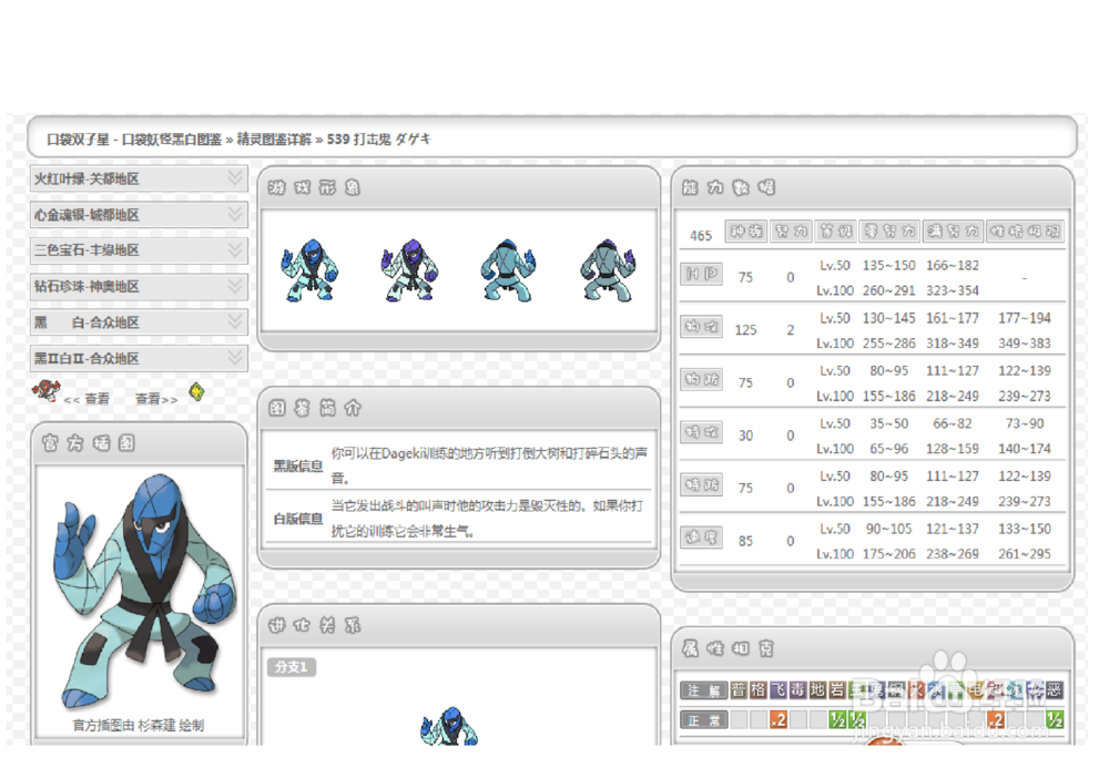 口袋妖怪黑白教您选出色精灵：[7]格斗系篇