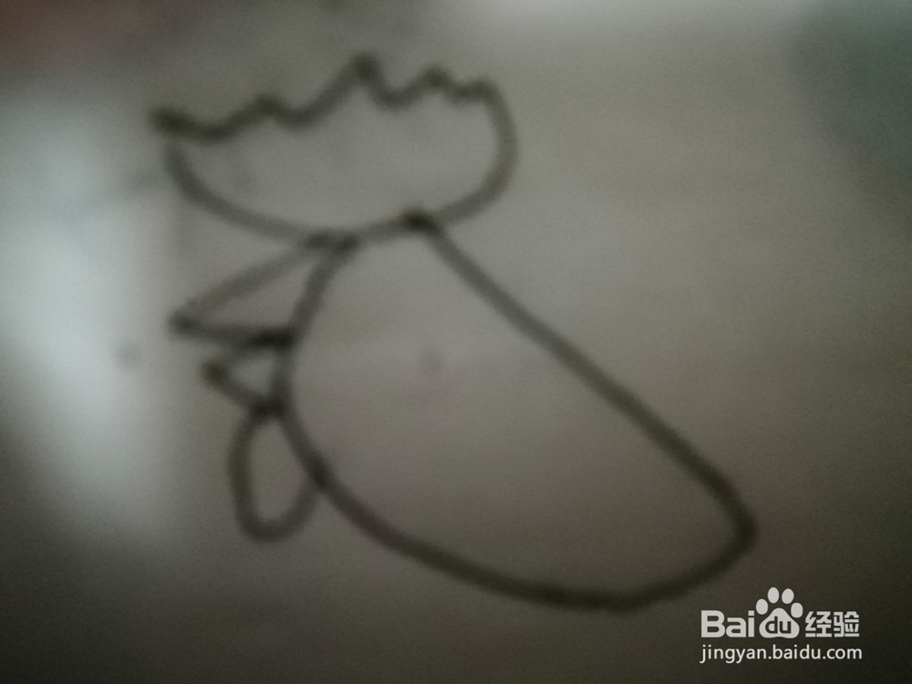 怎么样用简笔画画公鸡