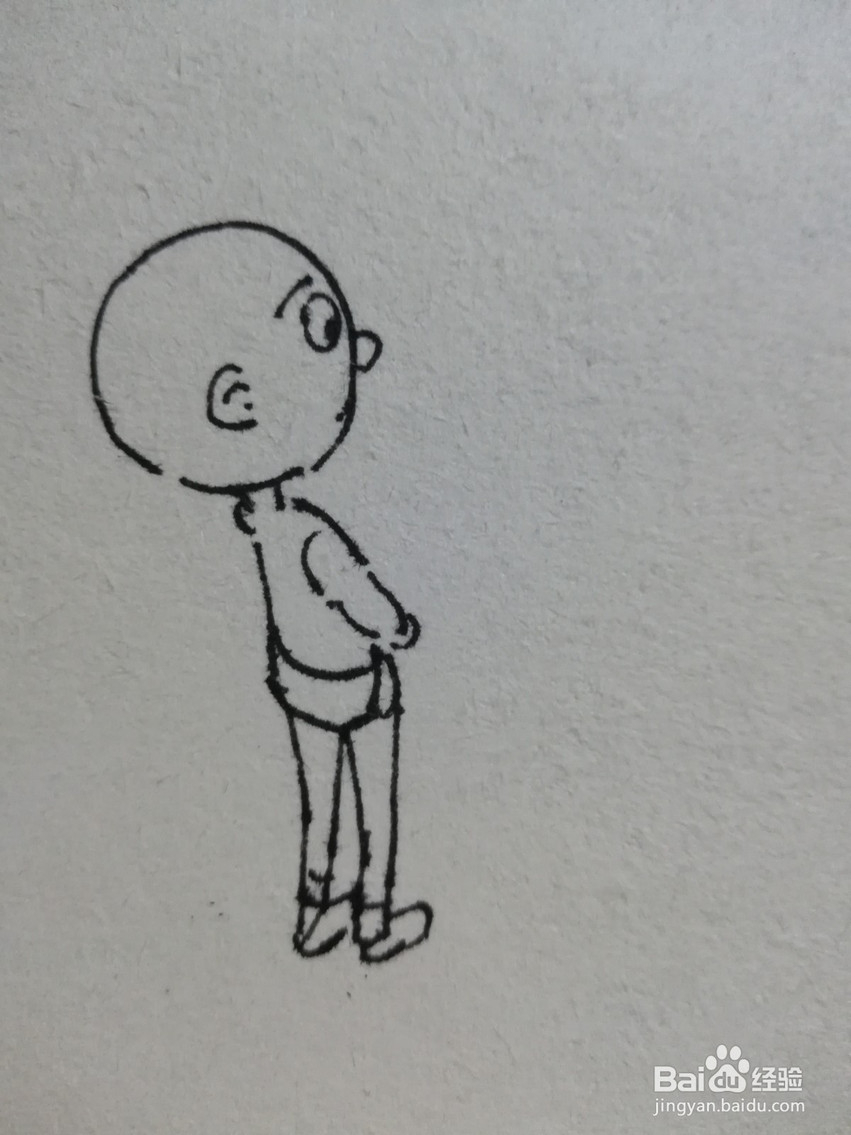 文明如厕简笔画