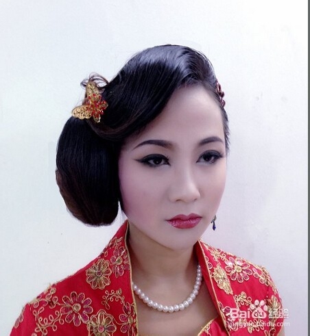 郭纪军影楼化妆造型教程：[1]中式晚宴妆
