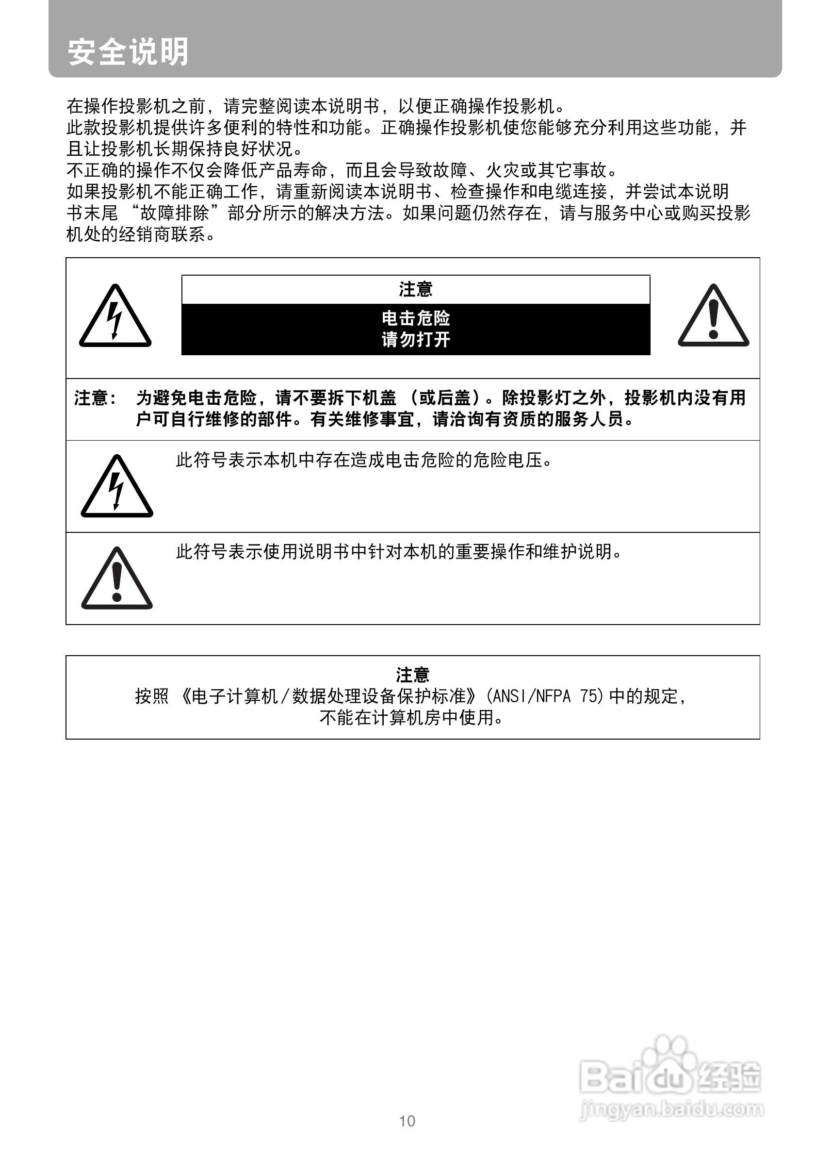 佳能SX80投影仪使用说明书:[1]