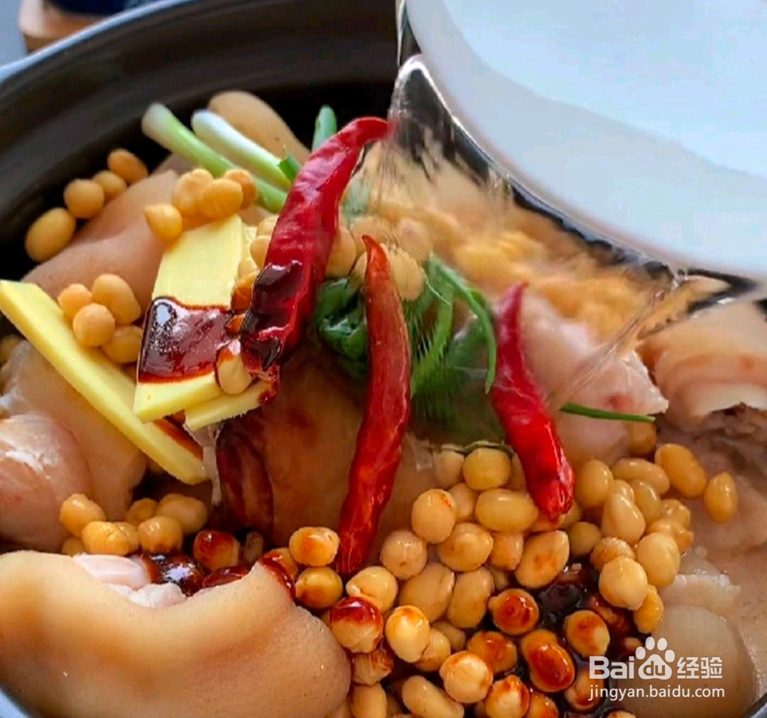 黄豆炖猪蹄怎么做？