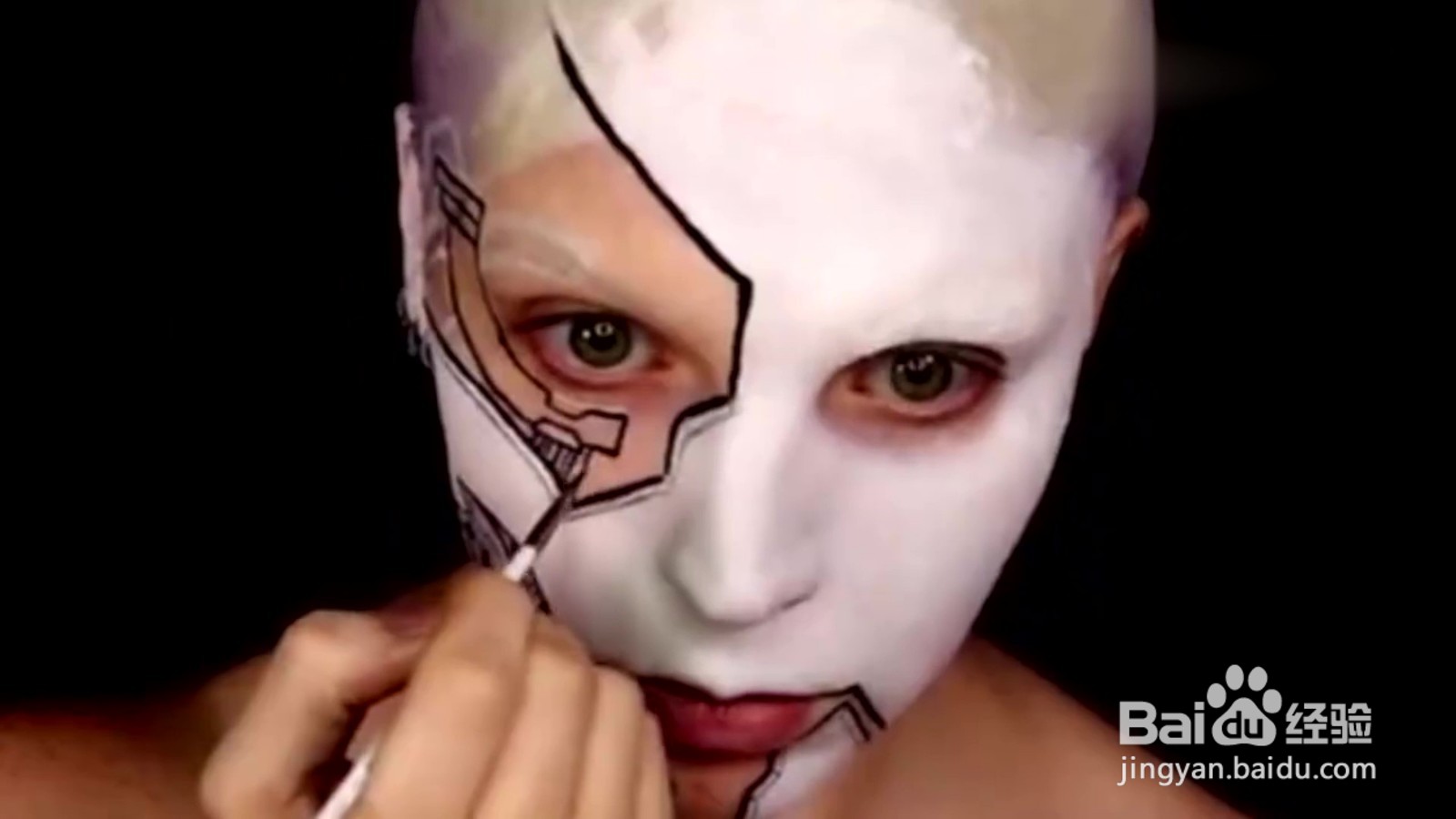 怎样画好一个机器人妆容
