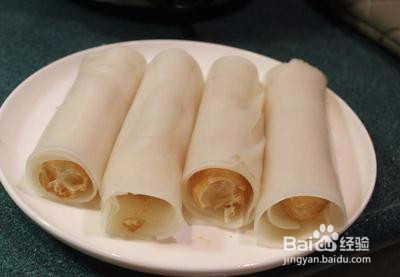 油条配上虾米和青葱新吃法
