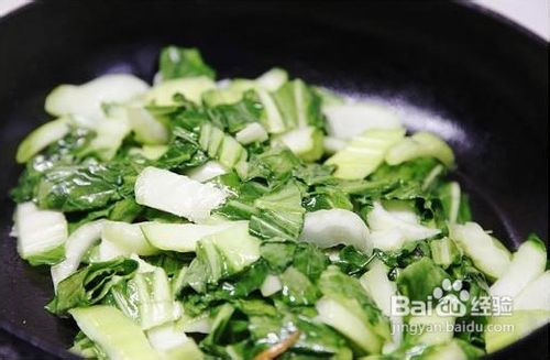 温州小吃青菜鸡蛋炒粉干的做法