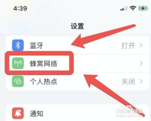 苹果13手机开启流量数据的方法