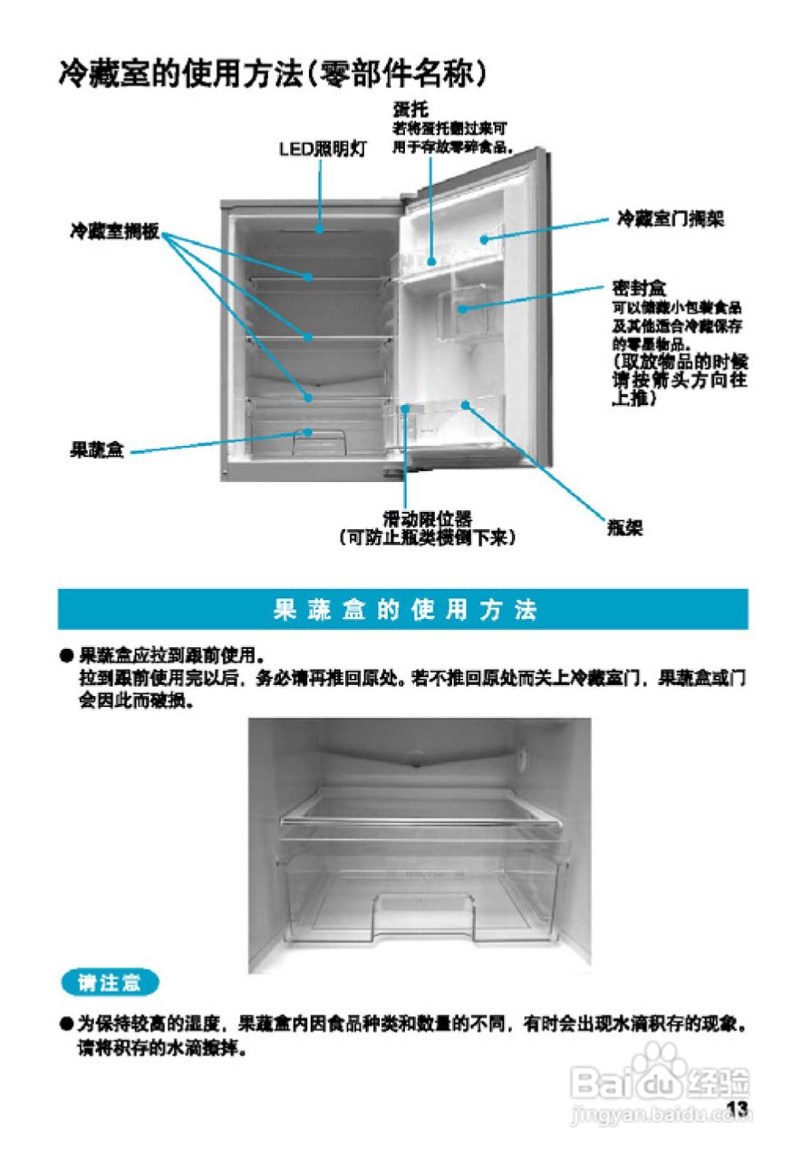 松下NR-C23WP1冰箱使用说明书:[2]