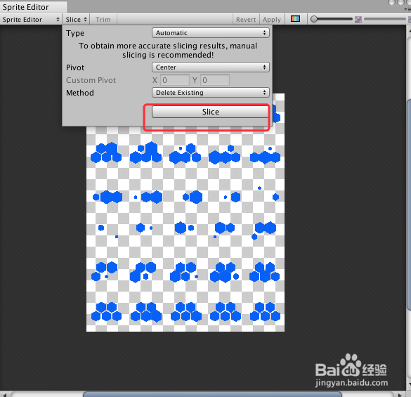 Unity Sprite精灵 之 序列精灵图集切割生成动画