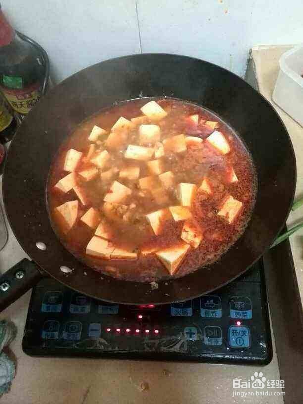 麻婆豆腐的做法