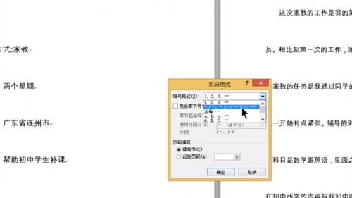 Word怎么设置页数 百度经验