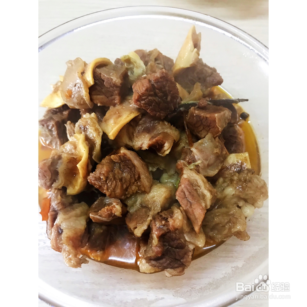 味道绝美的红焖牛肉